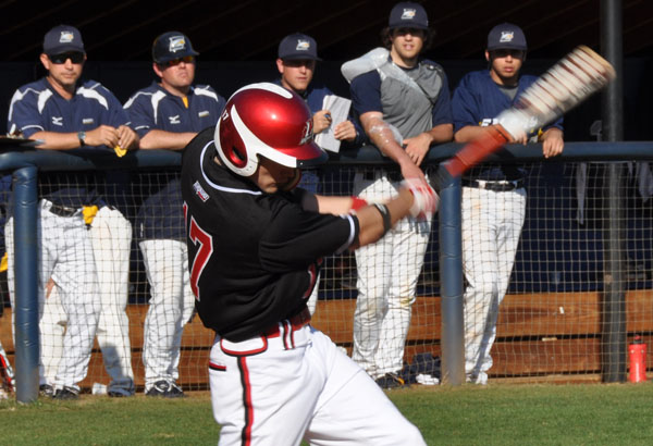 Baseball: Panthers beat Albion 12-7 to finish sweep