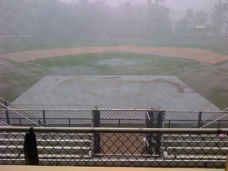 Baseball: Rain washes out final game of 2013 season