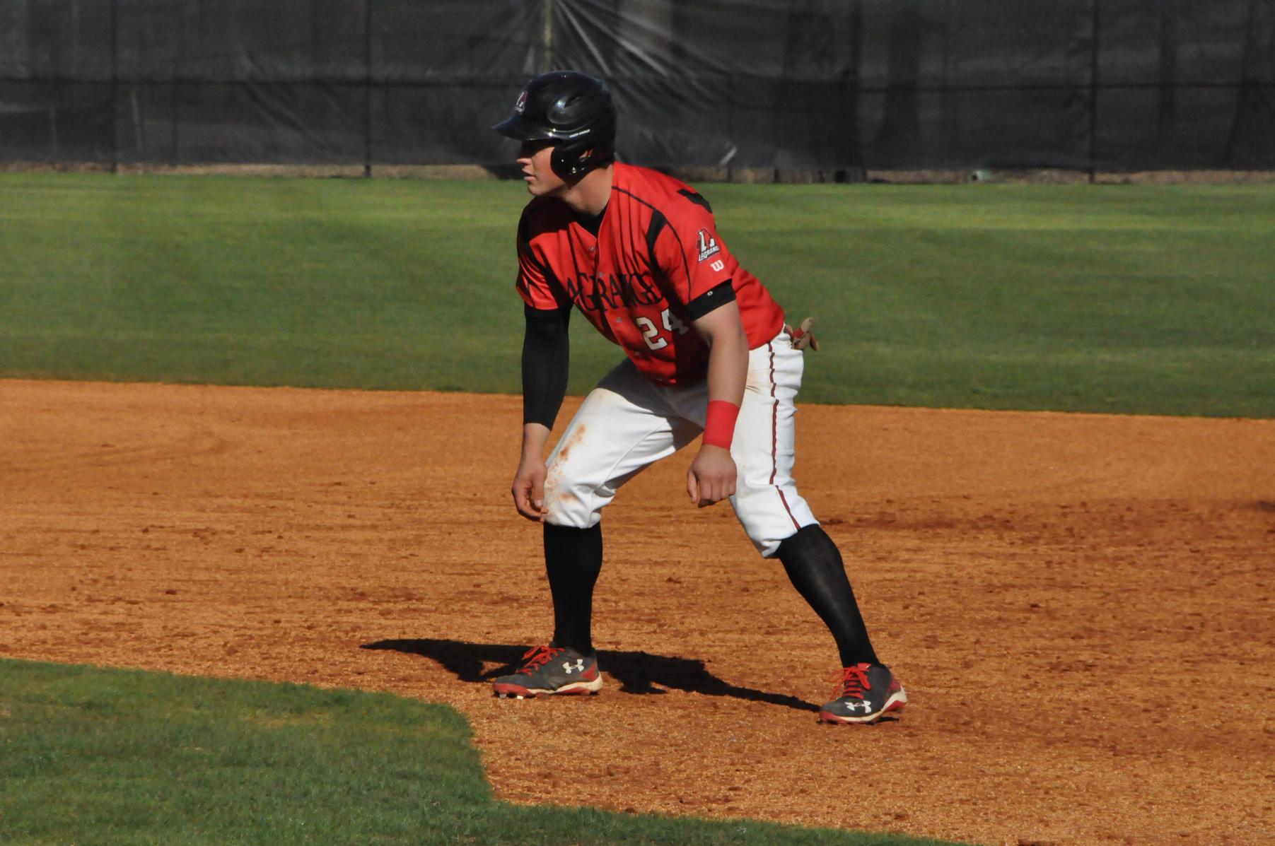 Baseball: Piedmont uses big inning to end Panthers' win streak at eight games