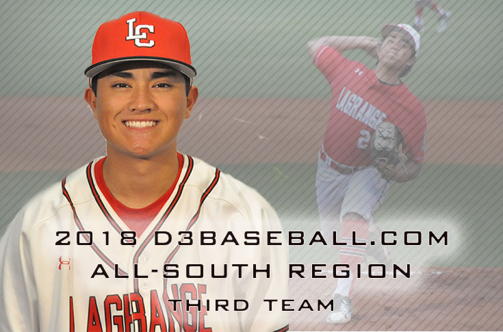 Baseball: Gibson Bittner selected to D3baseball.com All-South Region third team