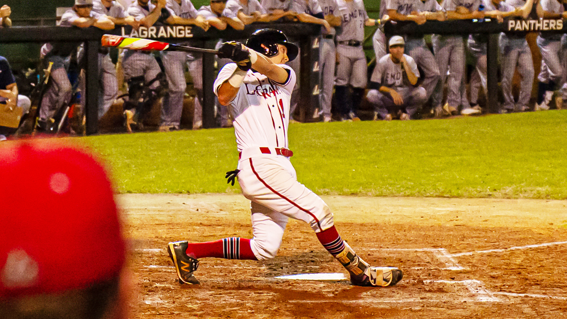 Joe Ruth ripped a double, belted a key homerun and drove in four as No. 13/16 LaGrange rallied for a 7-4 victory in the series opener at Maryville on Friday, April 21.