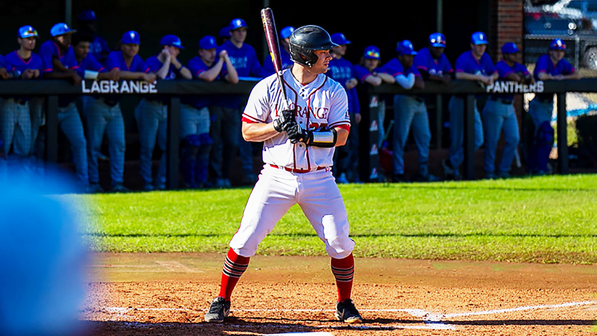 Jared Aldridge belted a homerun and walked with the bases loaded but it would not be enough as No. 19/22 LaGrange dropped a critical 6-4 decision to Huntingdon on Friday, April 28.