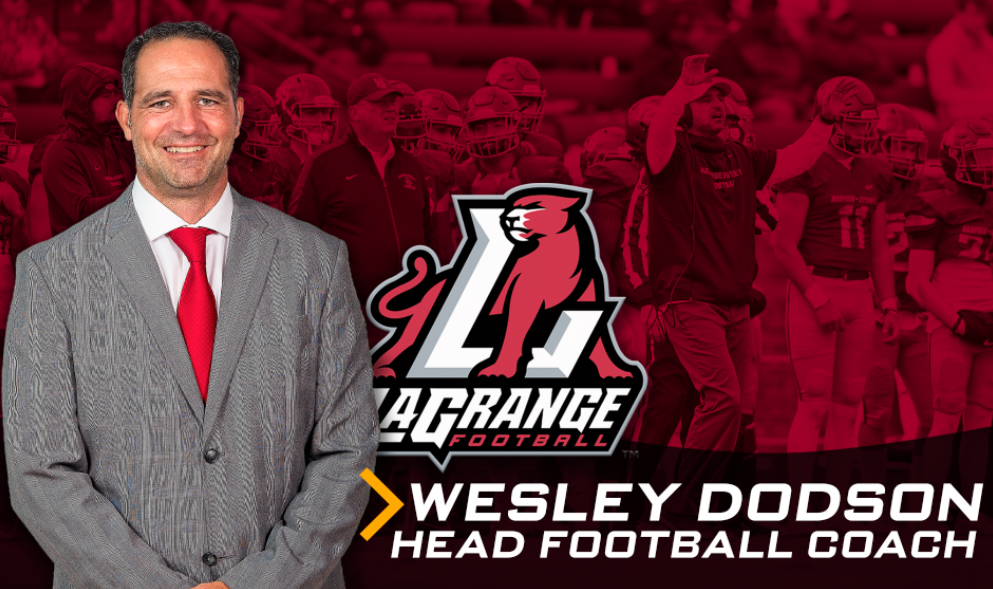 Dodson chosen as LaGrange College head football coach