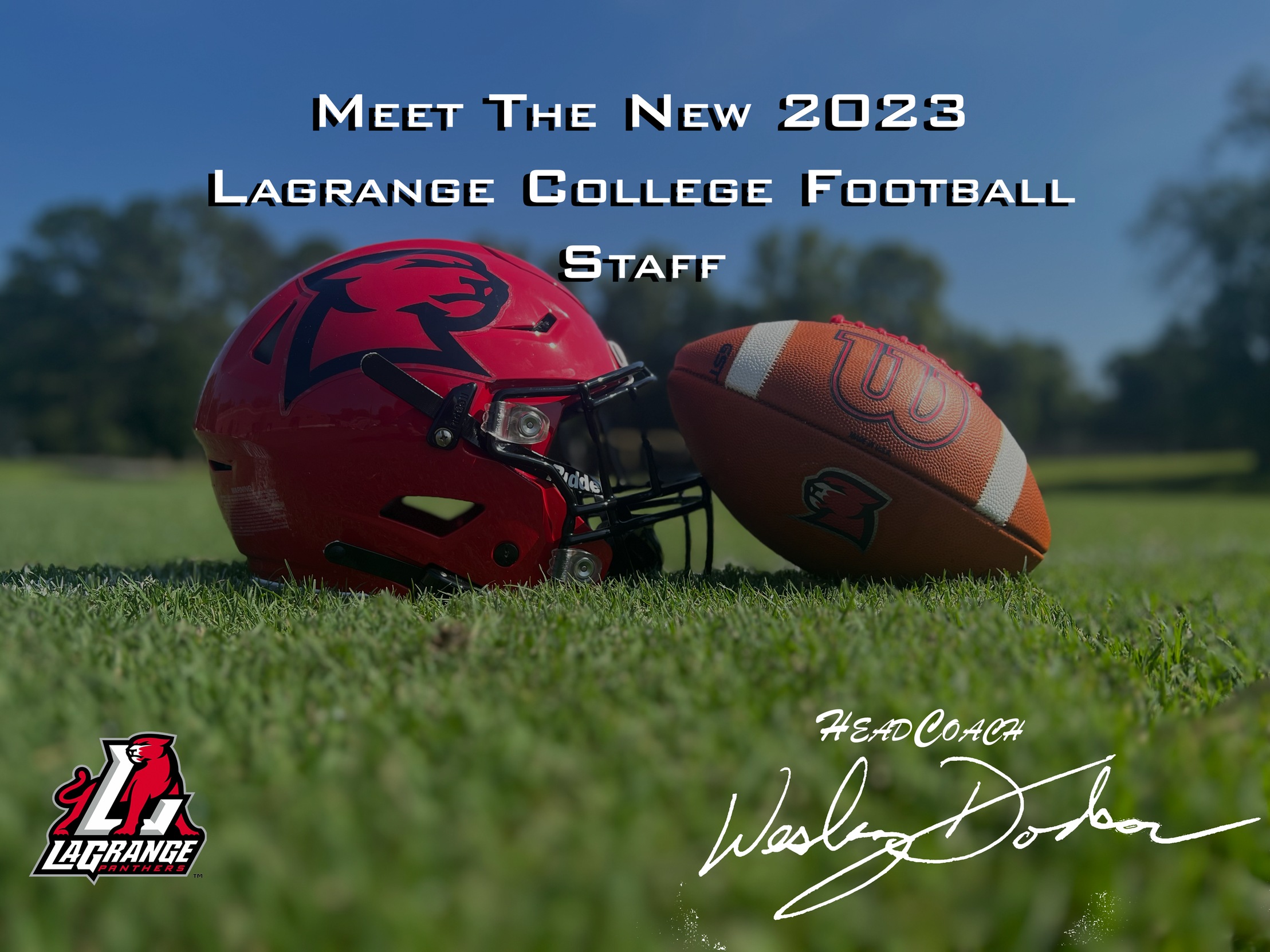Meet The New 2023 LaGrange College Football Staff