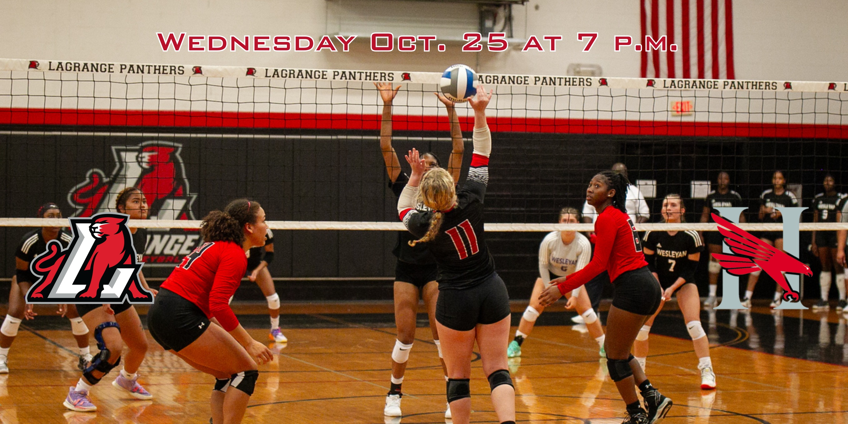 Panther volleyball takes on the Hawks at home this Wednesday (Oct. 25)