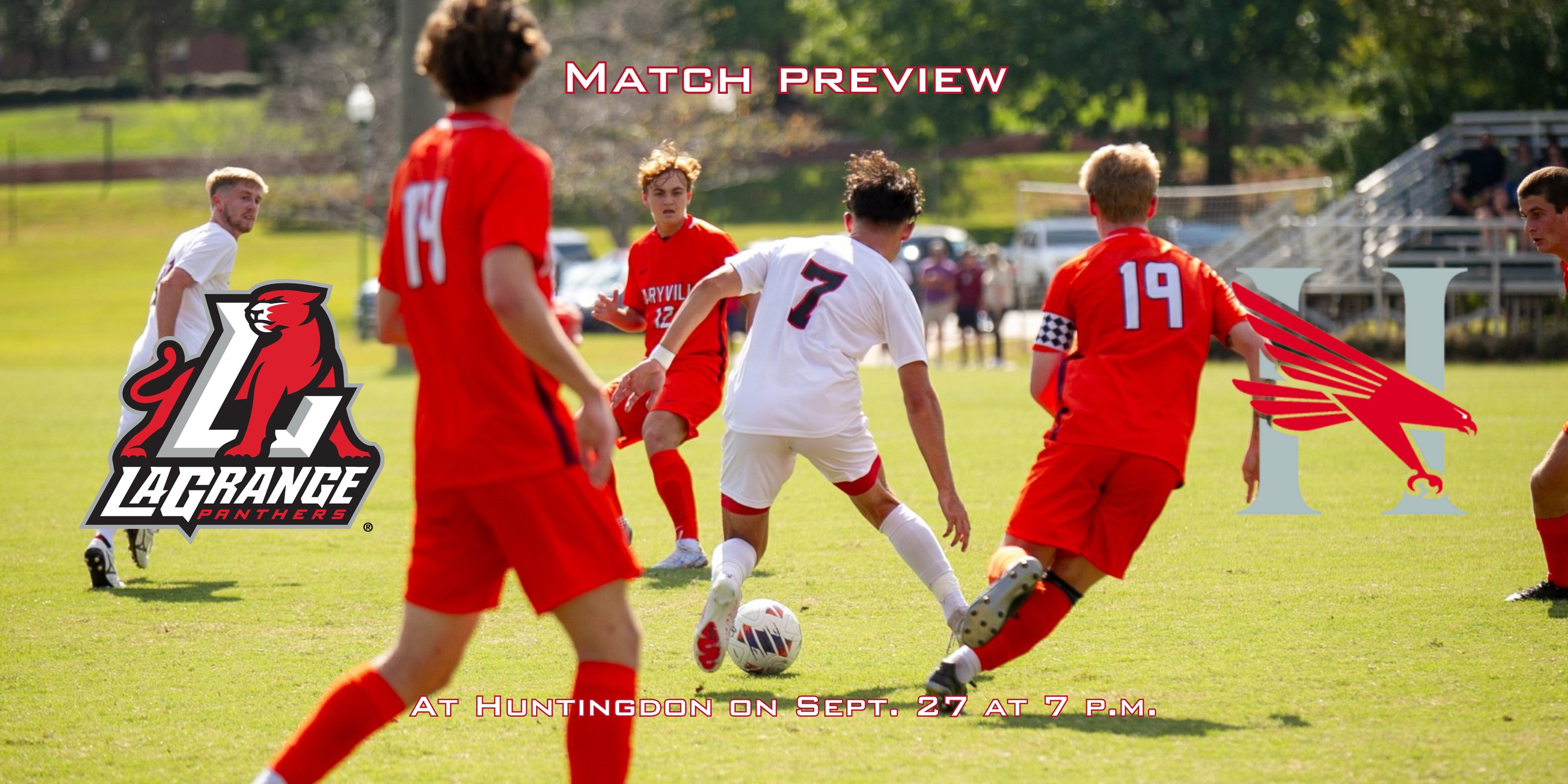 Men’s soccer hits the road to play the Huntingdon Hawks on Sept. 27 at 7 p.m.