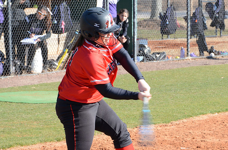 Softball: Panthers bounce back to split USA South doubleheader with Meredith