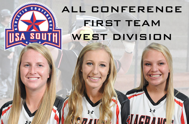 Softball: Panthers place three on USA South All-Conference, West Division teams