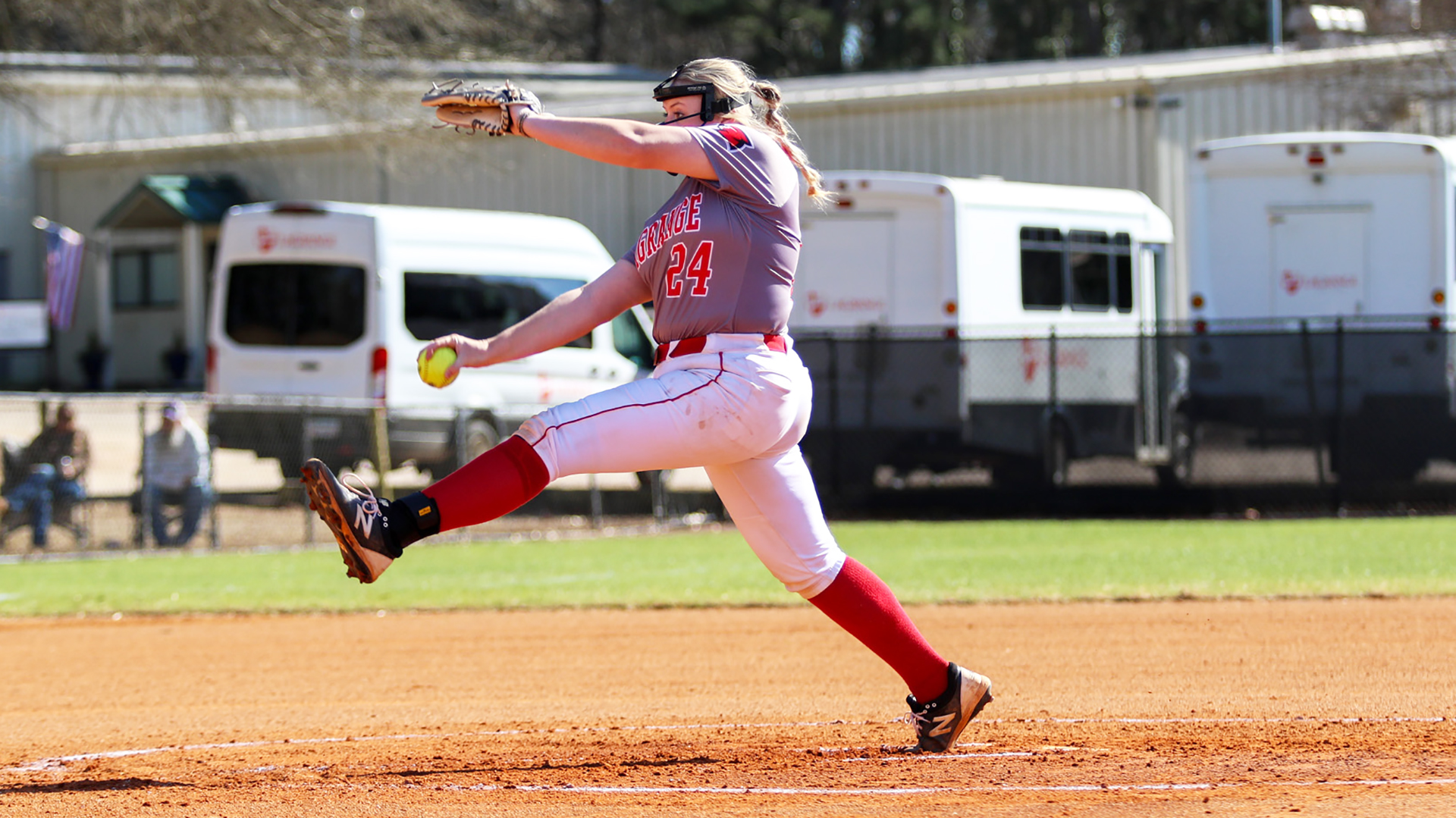 Isabelle Herren and LaGrange dropped a pair of games to Mary Baldwin and Randolph on Saturday, March 4.