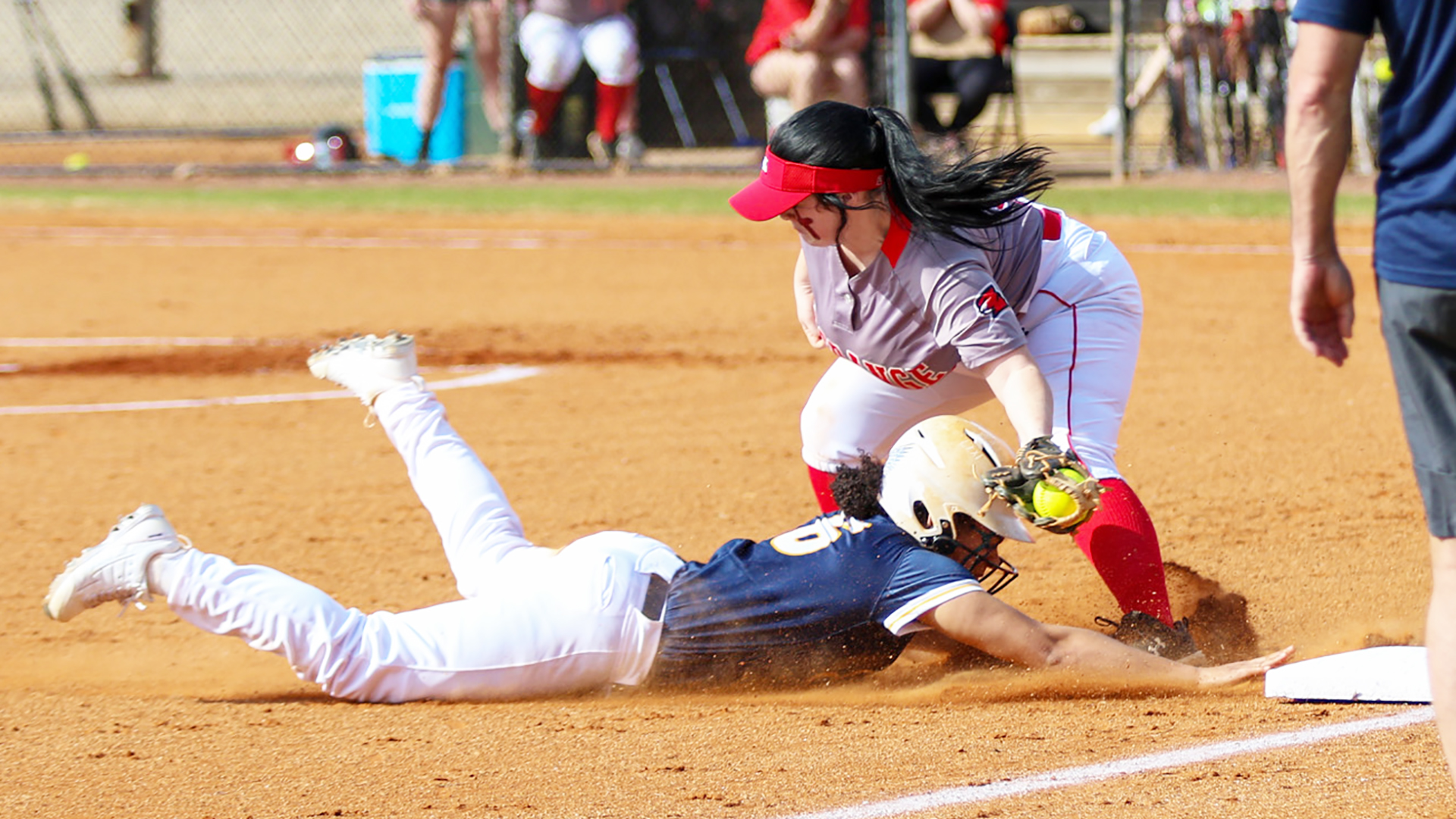 Reagan Gunter and LaGrange kick off a six game homestand with a doubleheader against a strong Huntingdon squad on Tuesday, April 10. Photo Credit: Mayla Daniel.