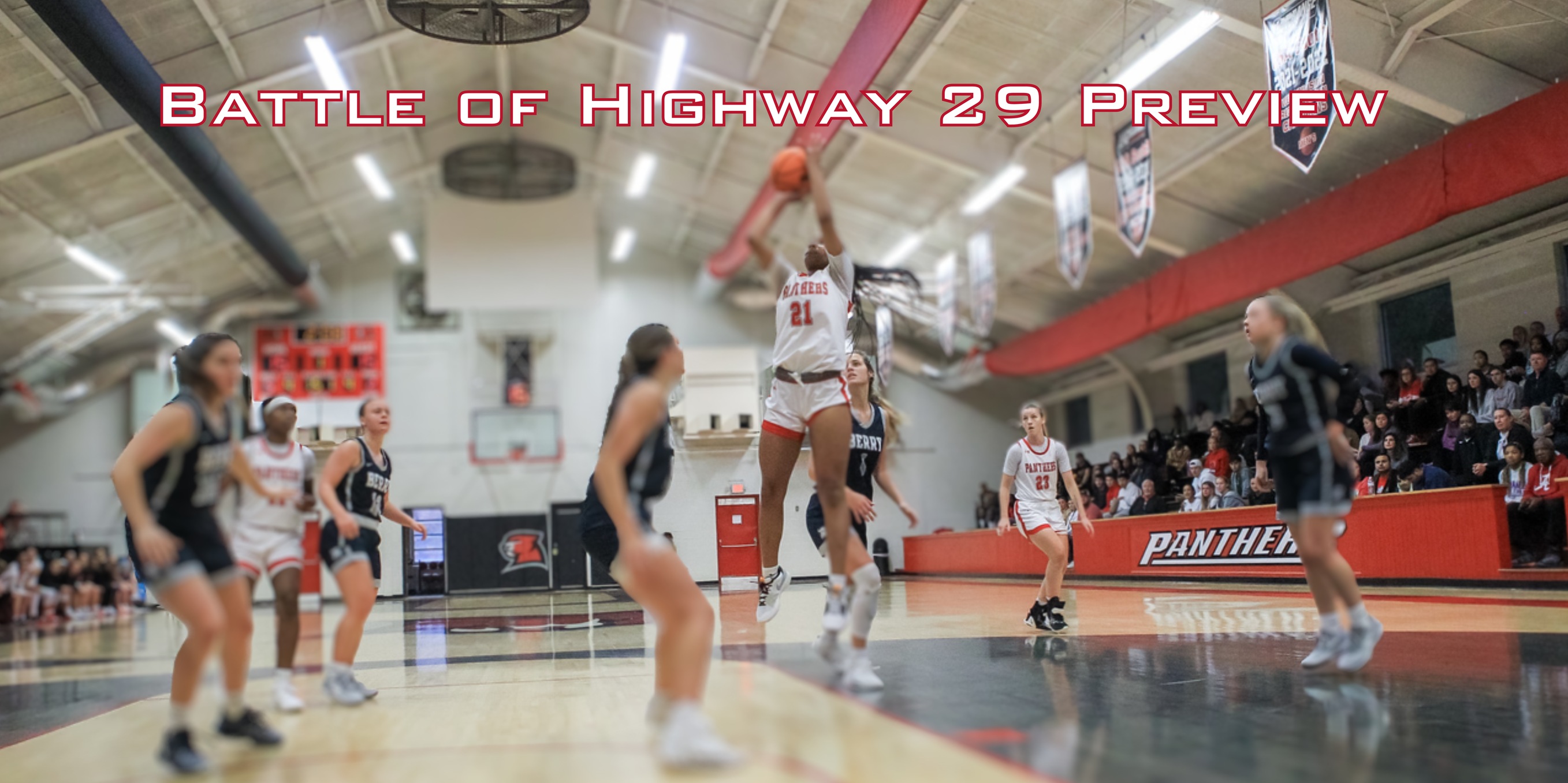 Women’s basketball kicks off the home doubleheader for the Battle of Highway 29