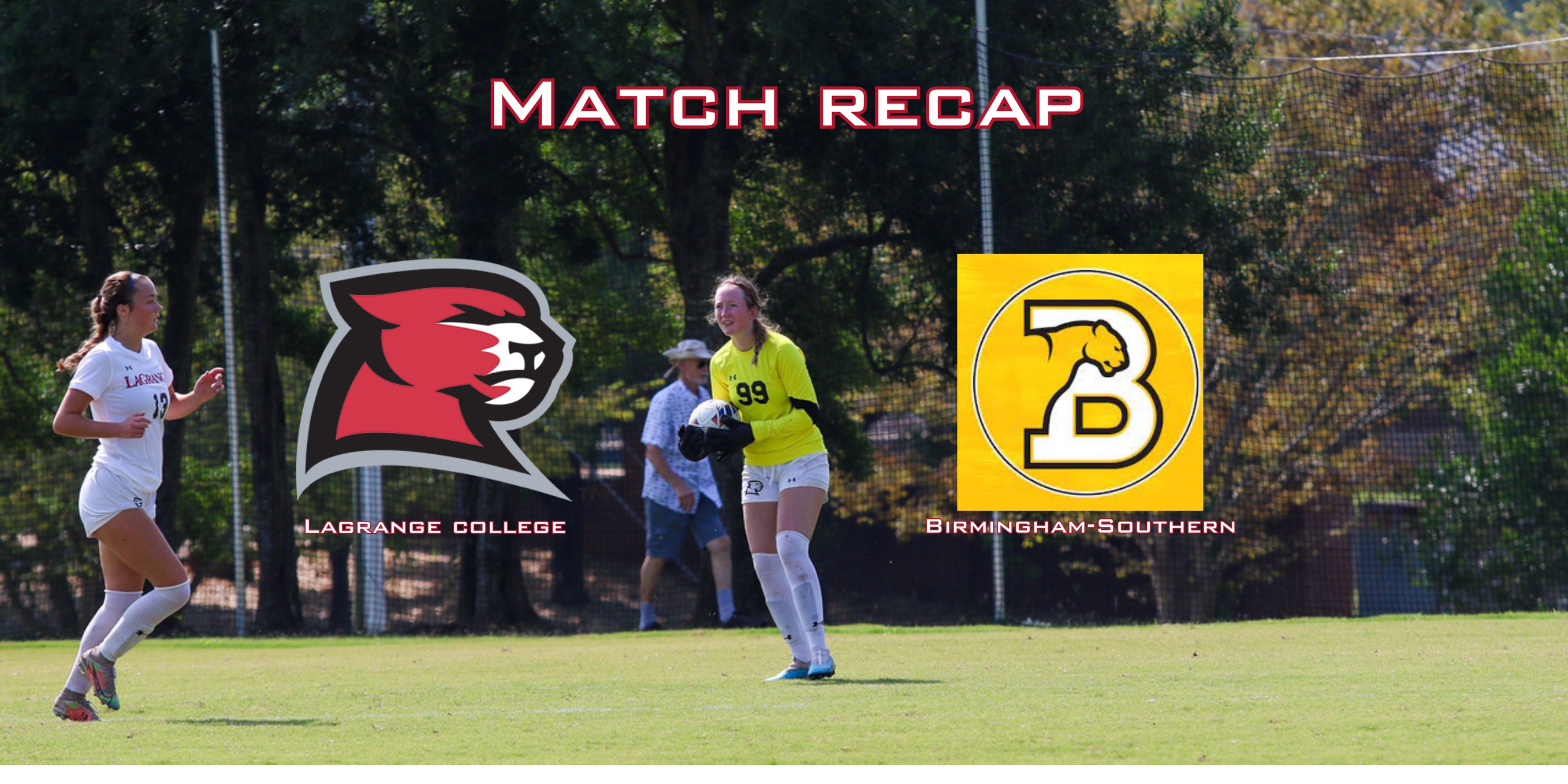 Women’s soccer defeated by Birmingham-Southern, 2-1